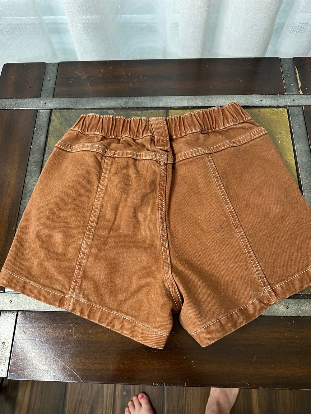 wild fable Rust Cargo Shorts with Utility Pockets - Picture 3 of 6